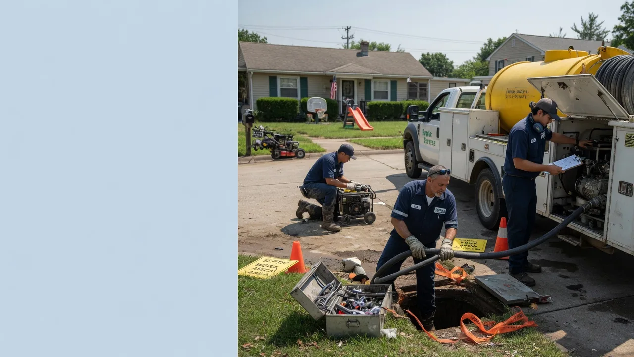 Septic Tank Pumping in Comfort, TX near me